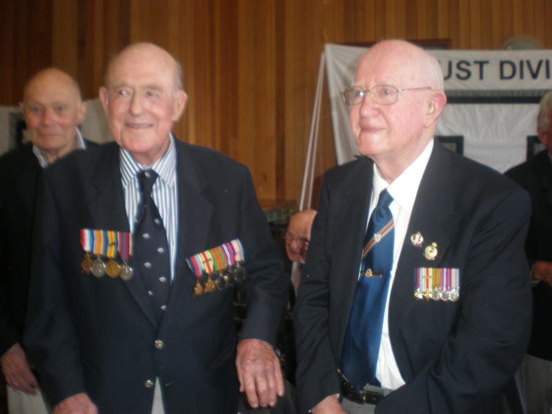 Fred Fairthorne and Ron Ware in 2010